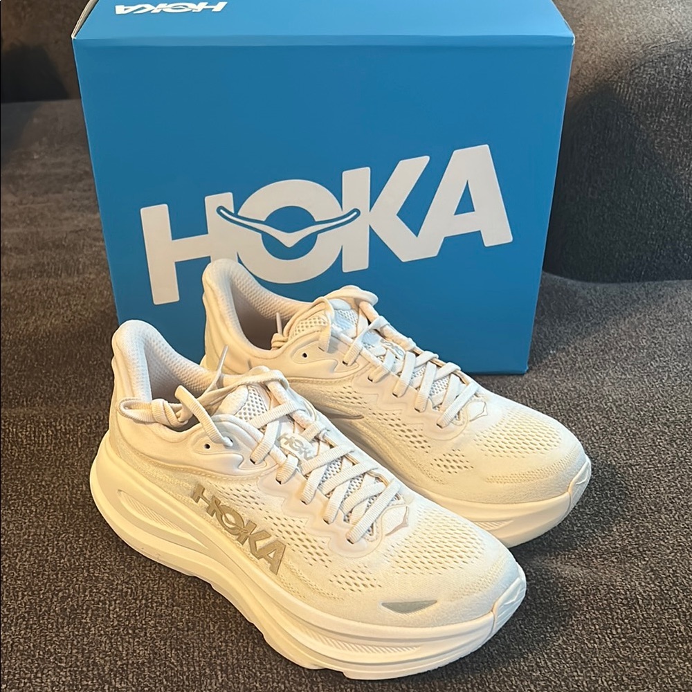 Hoka Women's Athletic Shoes in White